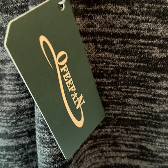 Ofeefan Ladies Top Black and gray Large New with tag - Picture 12 of 12